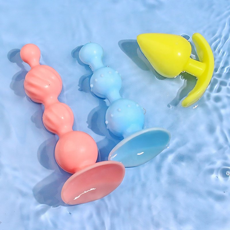 Anal Plug Set 3-in-1 Sexy Masturbation Ass Trainer Male/Female Prostate Massager Stimulator Masturbation Products Adult Sex Toys