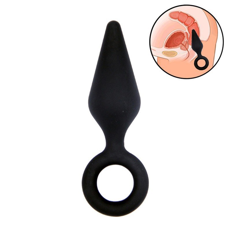 Small Anal Plug Soft Silicone Anal Butt Plug Stimulator Adult Sex Toys for Men/Women/Gay Prostate Massager Anal Trainer