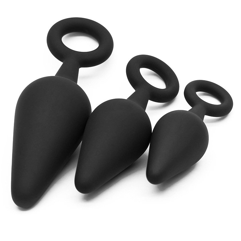 Small Anal Plug Soft Silicone Anal Butt Plug Stimulator Adult Sex Toys for Men/Women/Gay Prostate Massager Anal Trainer