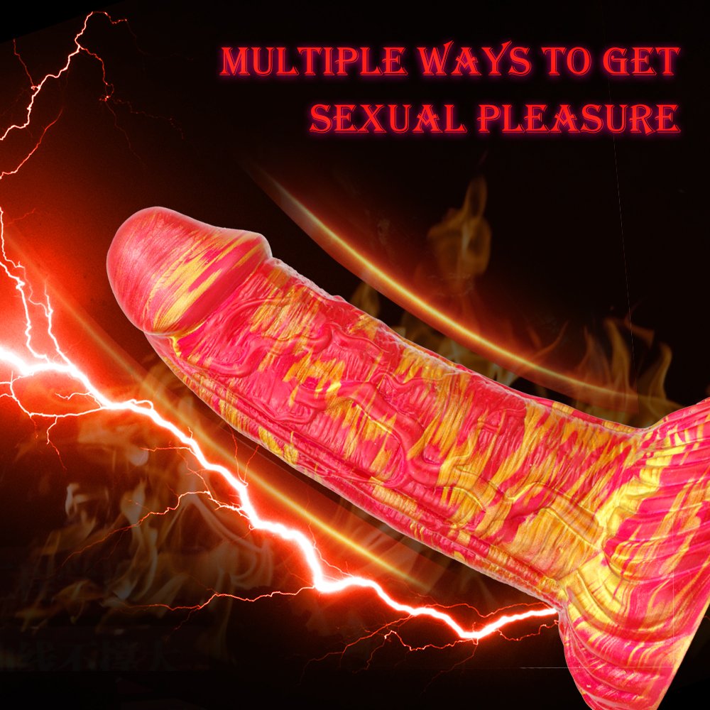 Wedtserha Women Masturbation Sex Toys Lifelike Alien Soft Cock Dragon Realistic Penis Flexible Dildo Silicone OEM & ODM