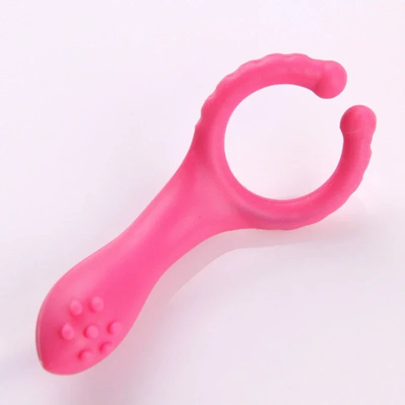 X vibration clip new silicone G-spot stimulation vibrator nipple masturbation vibrator adult game