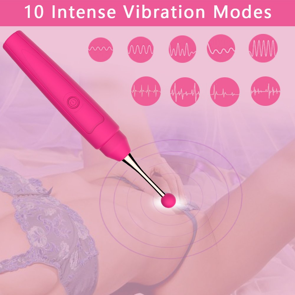 Pen Shaped Creative Silicone Surprise Gift Waterproof Rechargeable Anal Vagina Vibrator Sex Toys for women
