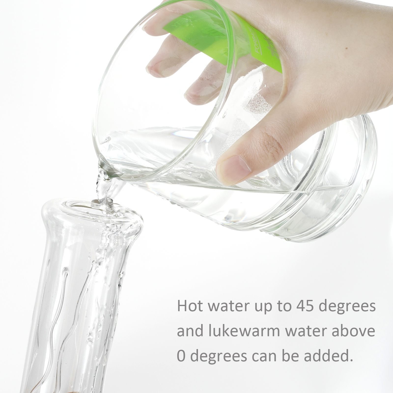 Unique Warm Water Filled Hollow Glass Heatable Dildo Crystal Anal Butt Plug Anus Toy Adult Sex Toys For Women Couple