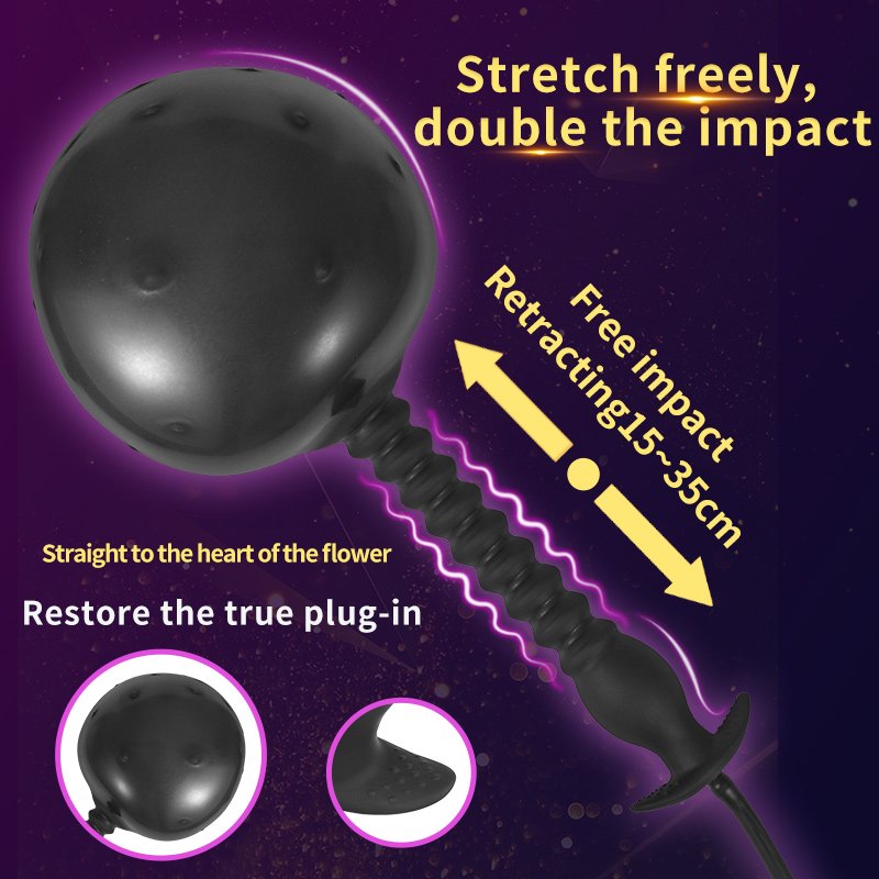 Huge Inflatable Anal Plug Dildo Prostate Massage Particle Big Butt Plug Vagina Anal Dilator Anal Sex Toys