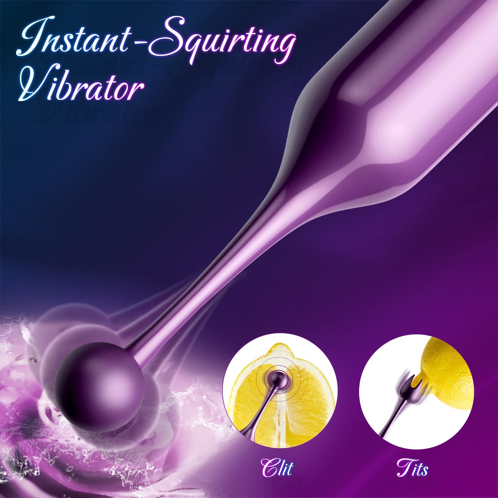 Aizhilian Sex toy factory manufacturing of Tide pen with 3 kind of style of toes to stimulate nipples G-spot and clitoris