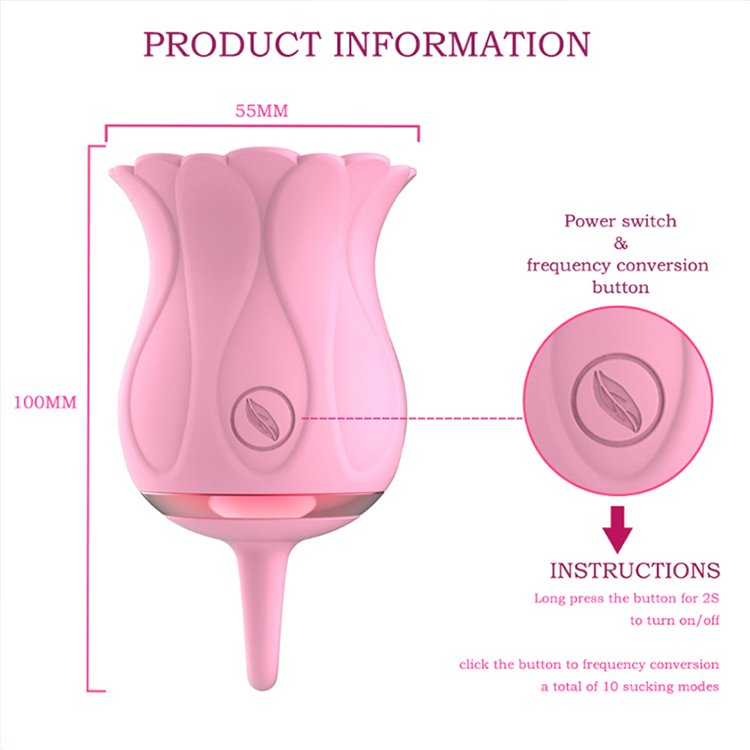 Nipple Anal Massager 10 Modes Suction Licking Vibrator for Clitoris Vagina Sun Flower Vibrators Sex Toys for Women USB Aisin