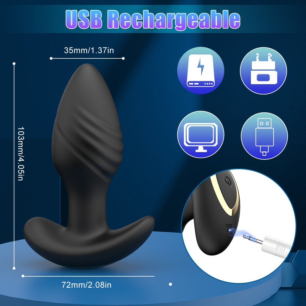 APP Anal Plug Toys Vibrating Butt Plug Anal Plug Adult Sex Toys for Men Prostate Massager 9 Vibrating Anal Toys Vibrator