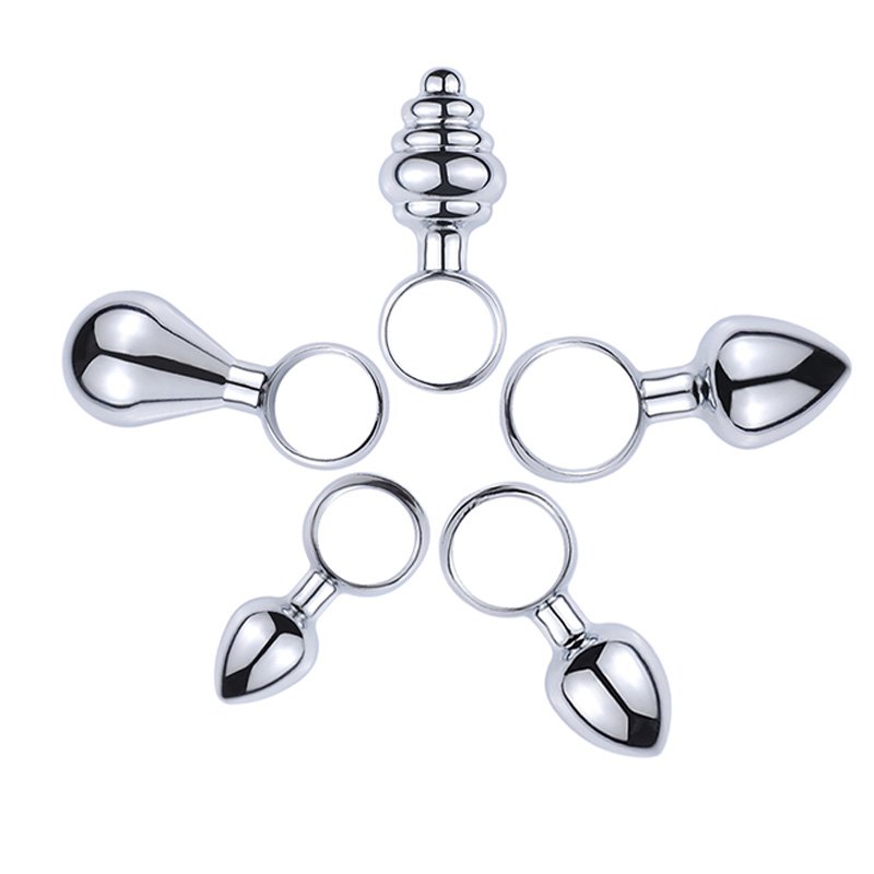 Mini 5 Size Metal Anal Plug Sex Toys Butt Plug Design Male Rings for Women and Men Juguetes Sexuales