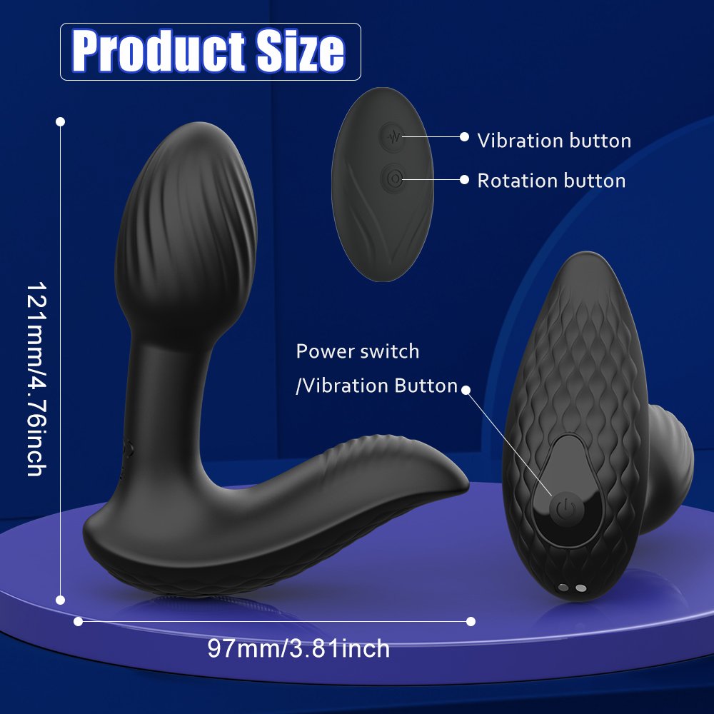 Wholesale Wireless Remote Small Butt Plug For Female Male Prostate Massage Vibrating Anal Plug Adult Sex Toy For Men Women