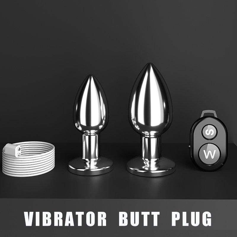 Hot Sale Electric Anal Plug Butt Plug Woman's Adult Sex Toys Metal Vibrator Anal Toys Juguetes Sexuales