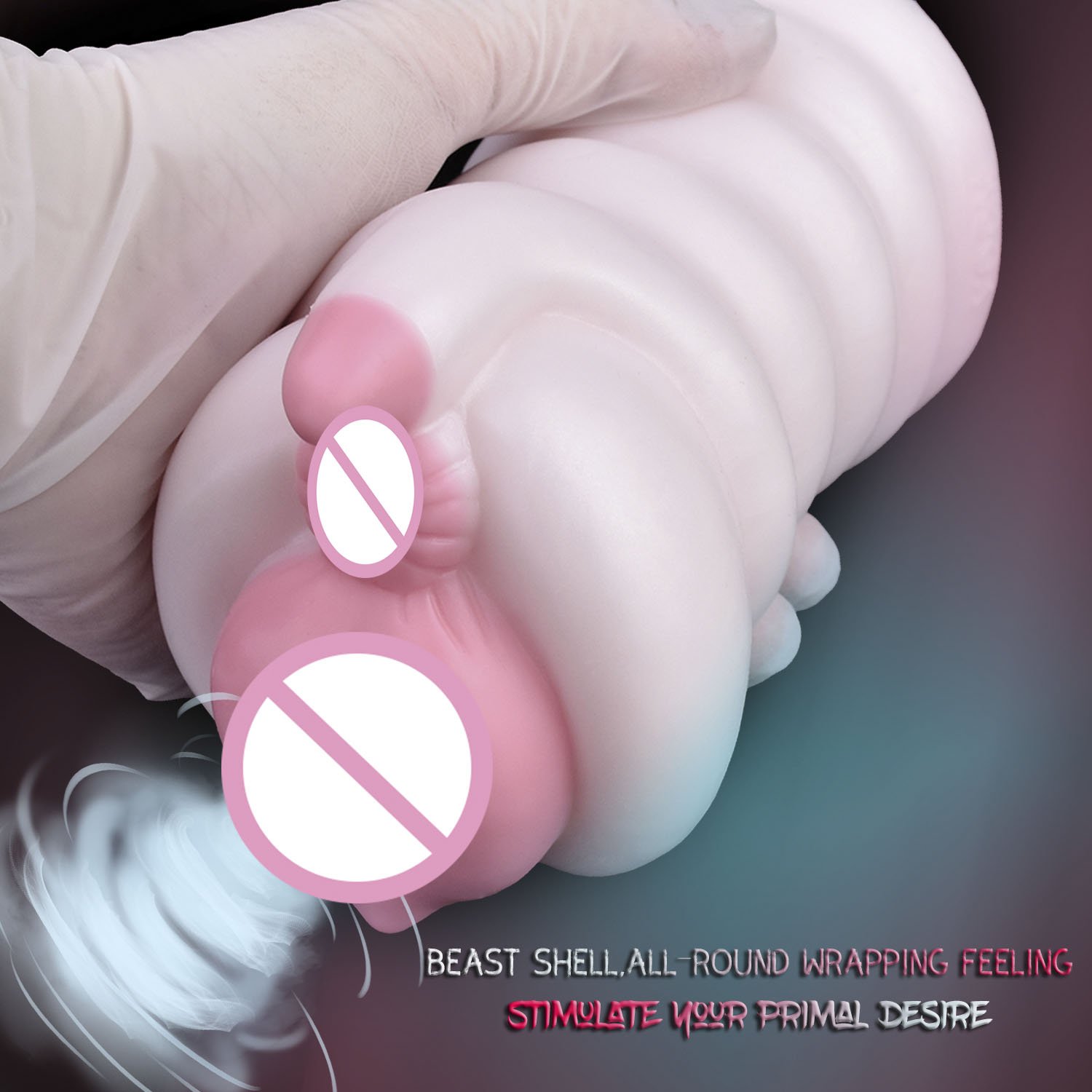 GEEBA Male Masturbator Pocket Pussy Vagina and Tight Anus Stroker Anal Play Pleasure Silicone Sex Toys for Men
