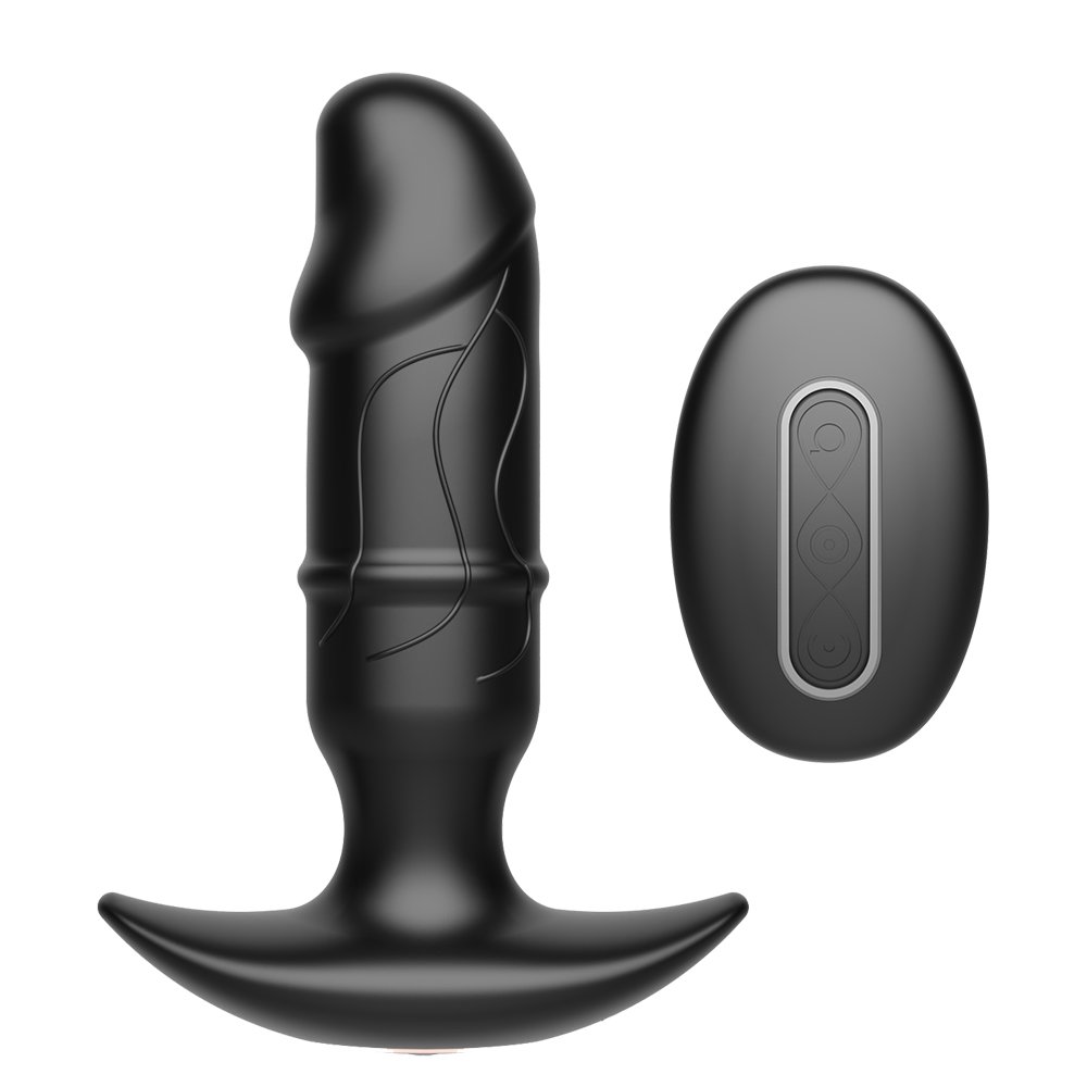 Adult Sex Toys Couples Remote Control Anal Beads Dildo Vibrator Wriggling Rotating Vibrating Prostate Massager Anal Butt Plug