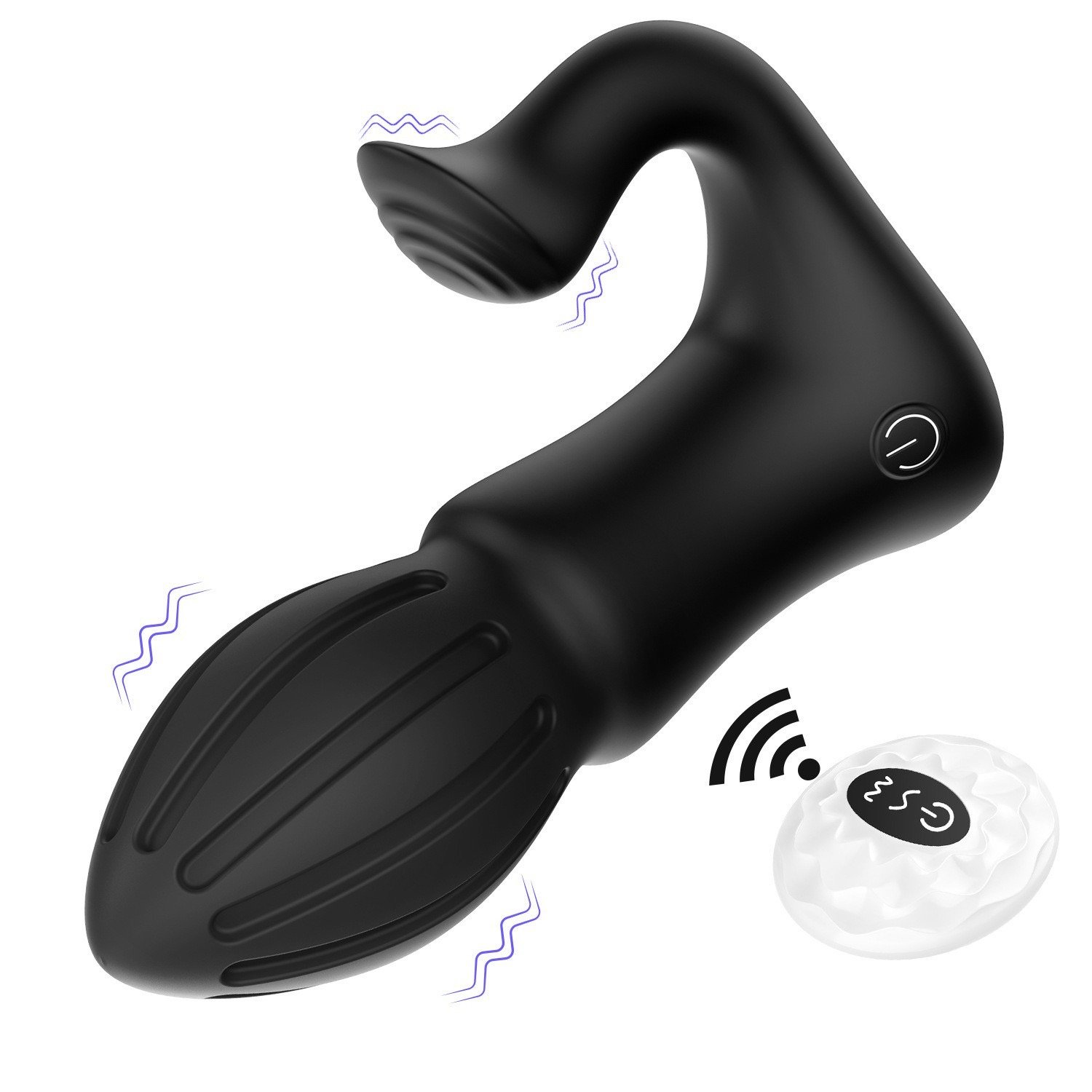 Wholesale Anal Vibrators Sex Toys For Men Remote Control Prostate Massager Vibrating Anal Butt Plug