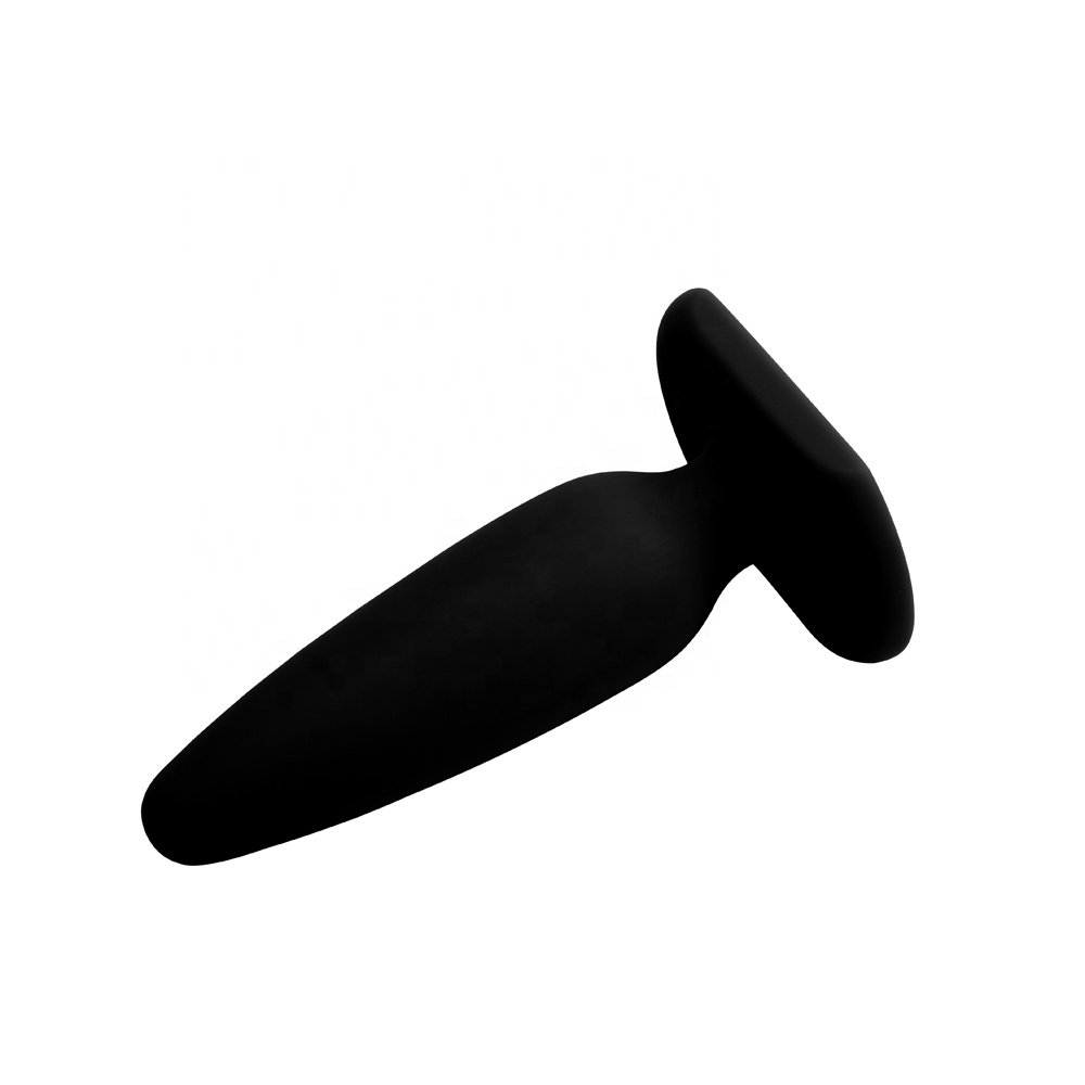 Black waterproof anal toys XL size 13.5cm 3.8cm silicone anal butt massage sex toys for men butt plug