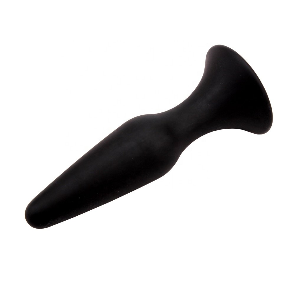 Black waterproof anal toys XL size 13.5cm 3.8cm silicone anal butt massage sex toys for men butt plug