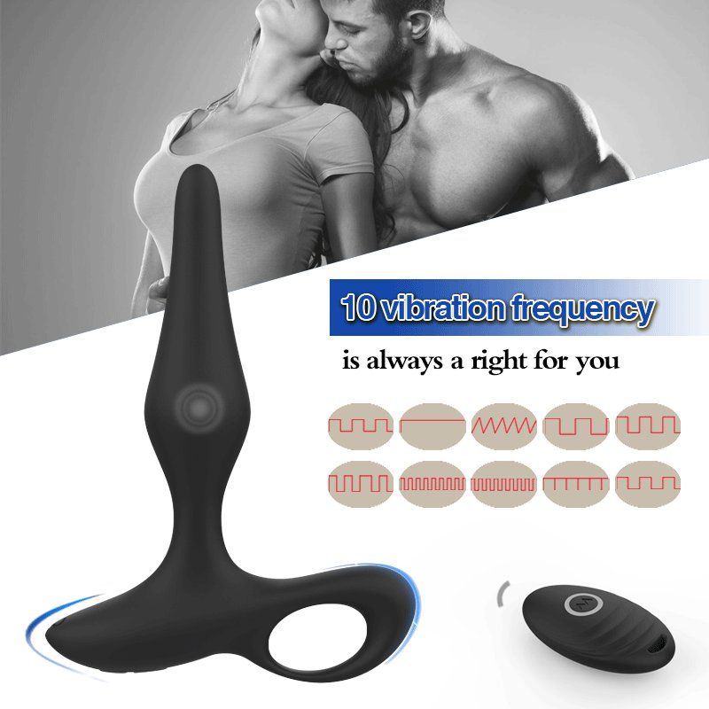 ShinePep High Quality Remote Control Anal Butt Plug Prostata Massager Prostate Anal Vibrating prostate toy anal plug vibrator