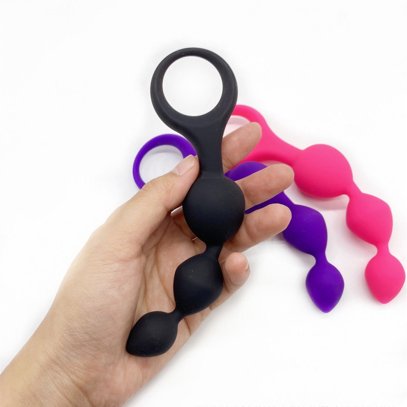 Beads Soft Anal Plug Anus Toys Big Balls Silicone G Spot Stimulating Butt Plugs Adult Sex Couple Sexy