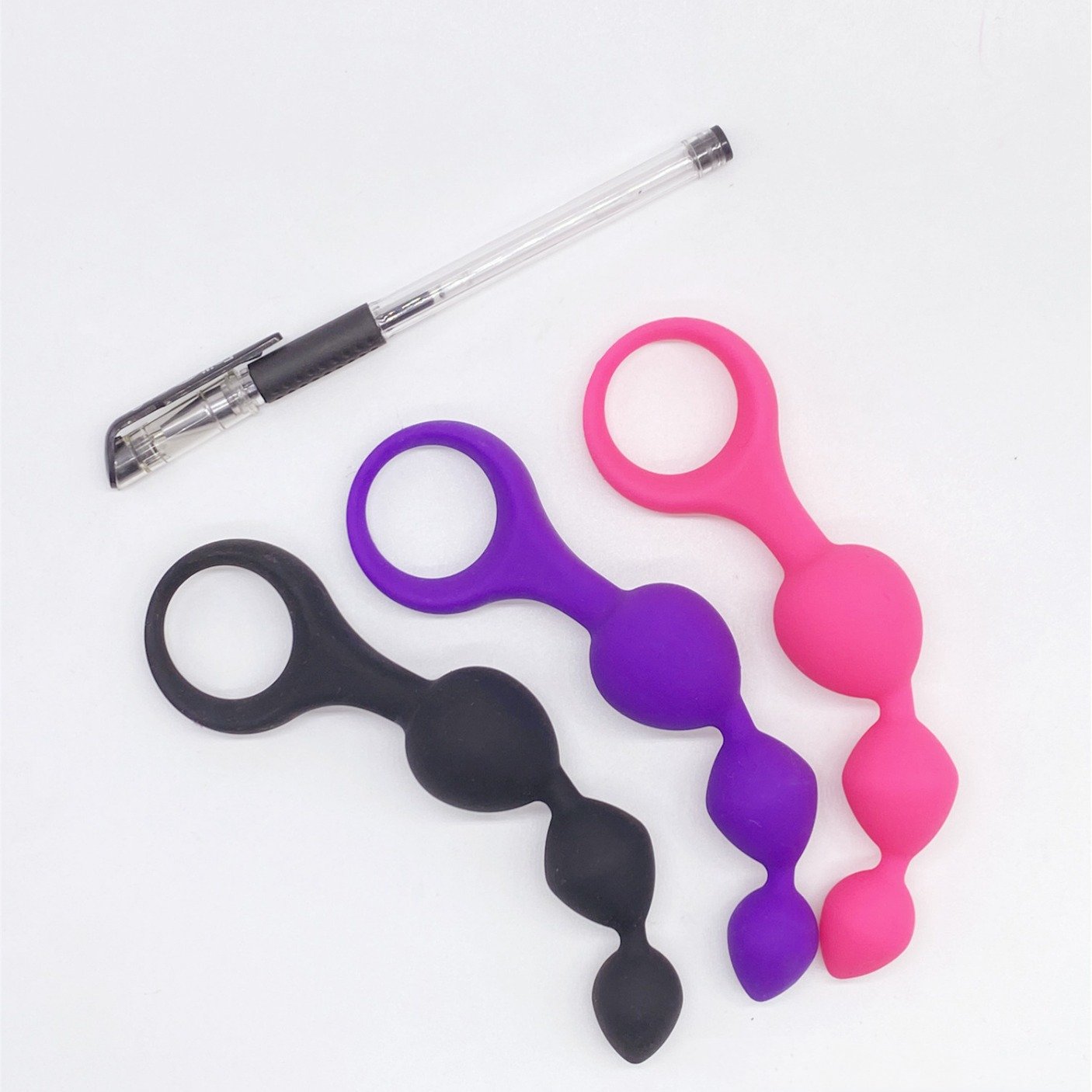 Beads Soft Anal Plug Anus Toys Big Balls Silicone G Spot Stimulating Butt Plugs Adult Sex Couple Sexy