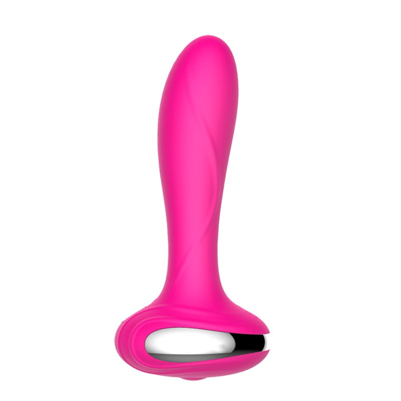 vibration anal plug holds built li-ion battery works over 1 hours silicone love sex toys for men