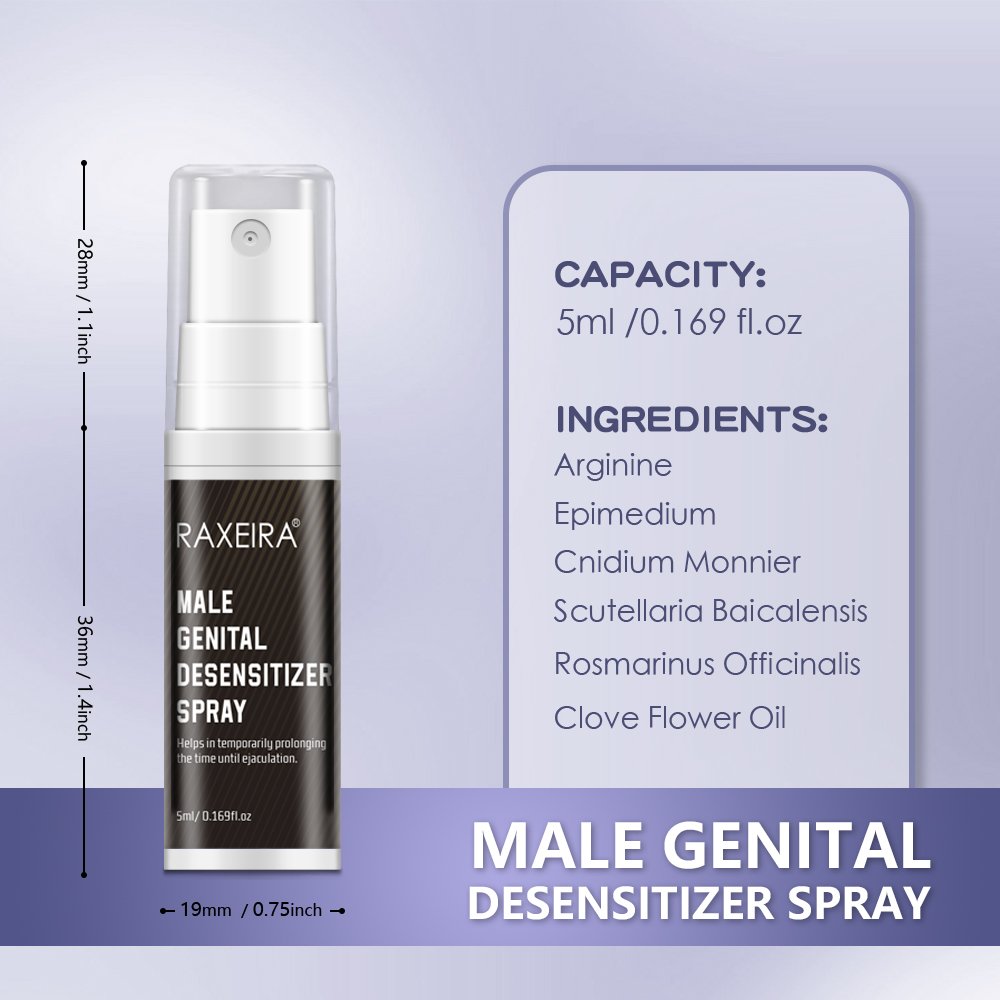 Private Label Keep Long Time Sex Stamina Boosting Energy Duration Male Genital Desensitizer Sexy Spray For Men