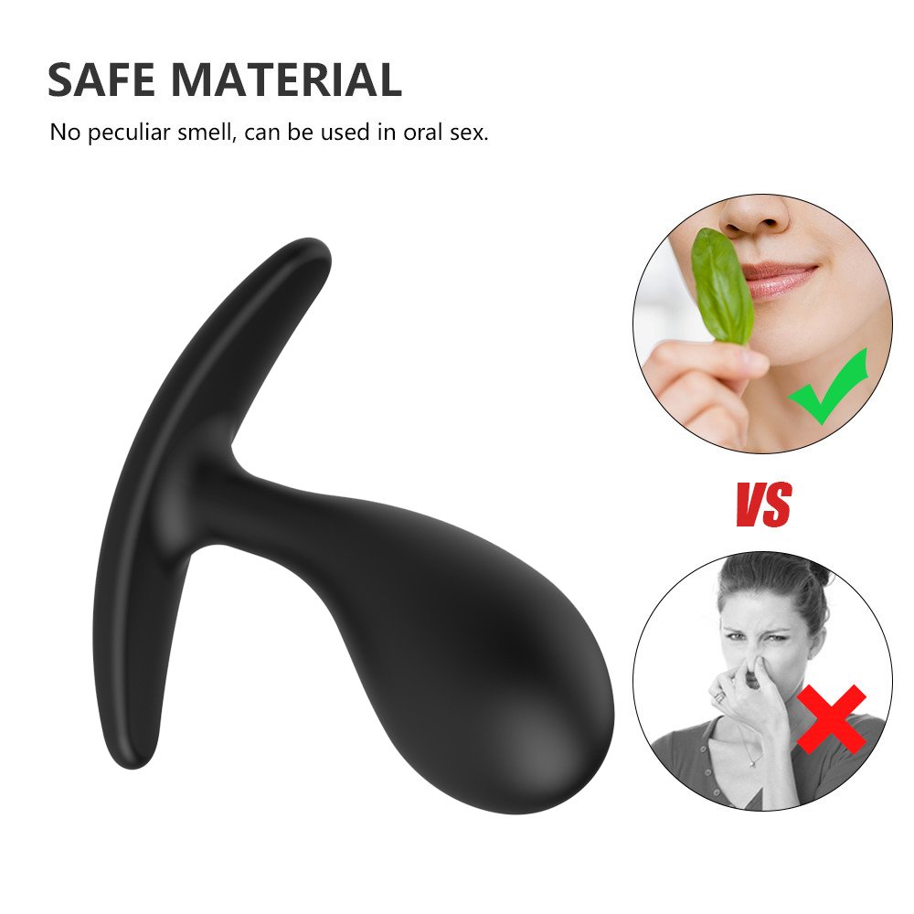 Silicone Anal Plug Anla Dilator 3 Size Butt Plug for Women Man Dildo Anal Sex Toys