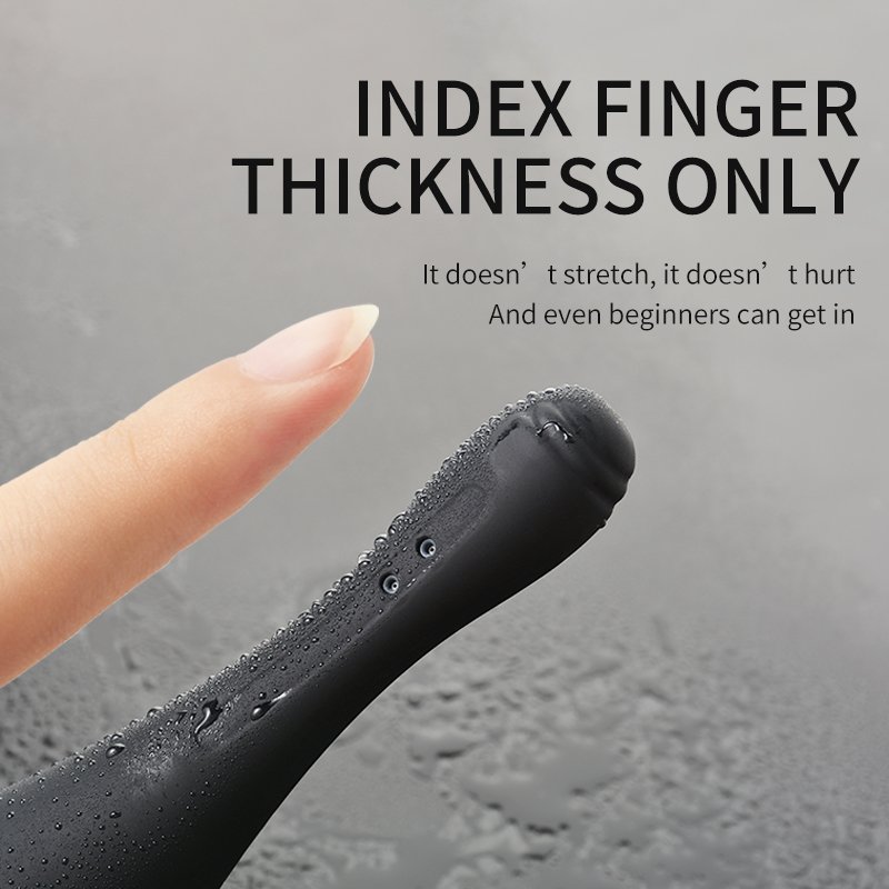 Silicone ABS Plastic Vaginal Douche Bottle Anal Plug Sex Toys for Enema and Anal Cleaning