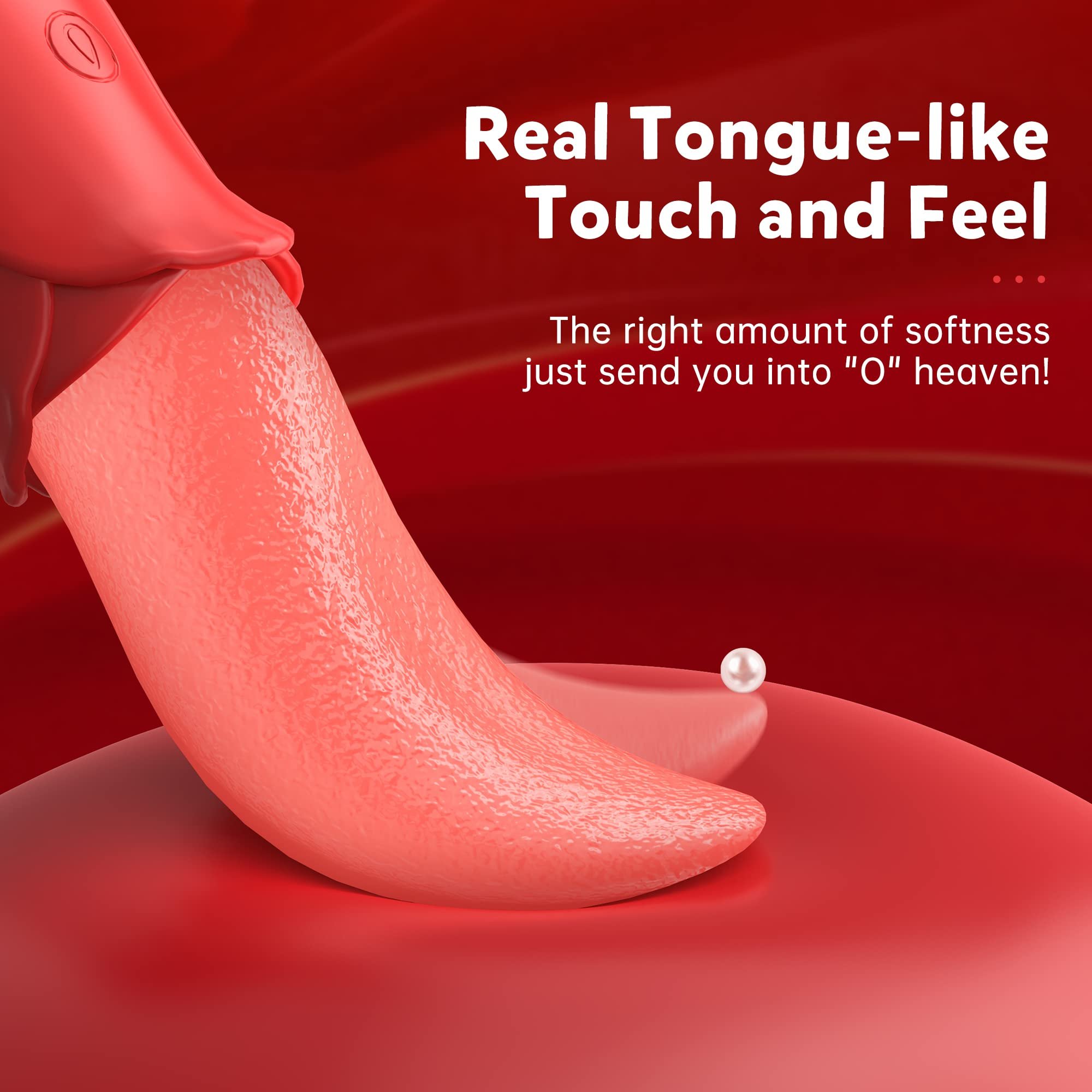 AIZHILAN Adult sex toy wholesale shop rose artificial tongue vibrator for female vaginal masturbation vibrator