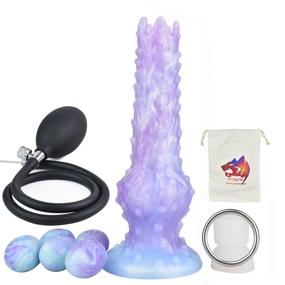 YOCY Anal Ovipositor Stimulate Prostate Massage Butt Plugs Fantasy Dildo Egg,Vaginal Eggs,animal dildo,Fantasy Ovipositor Dildo