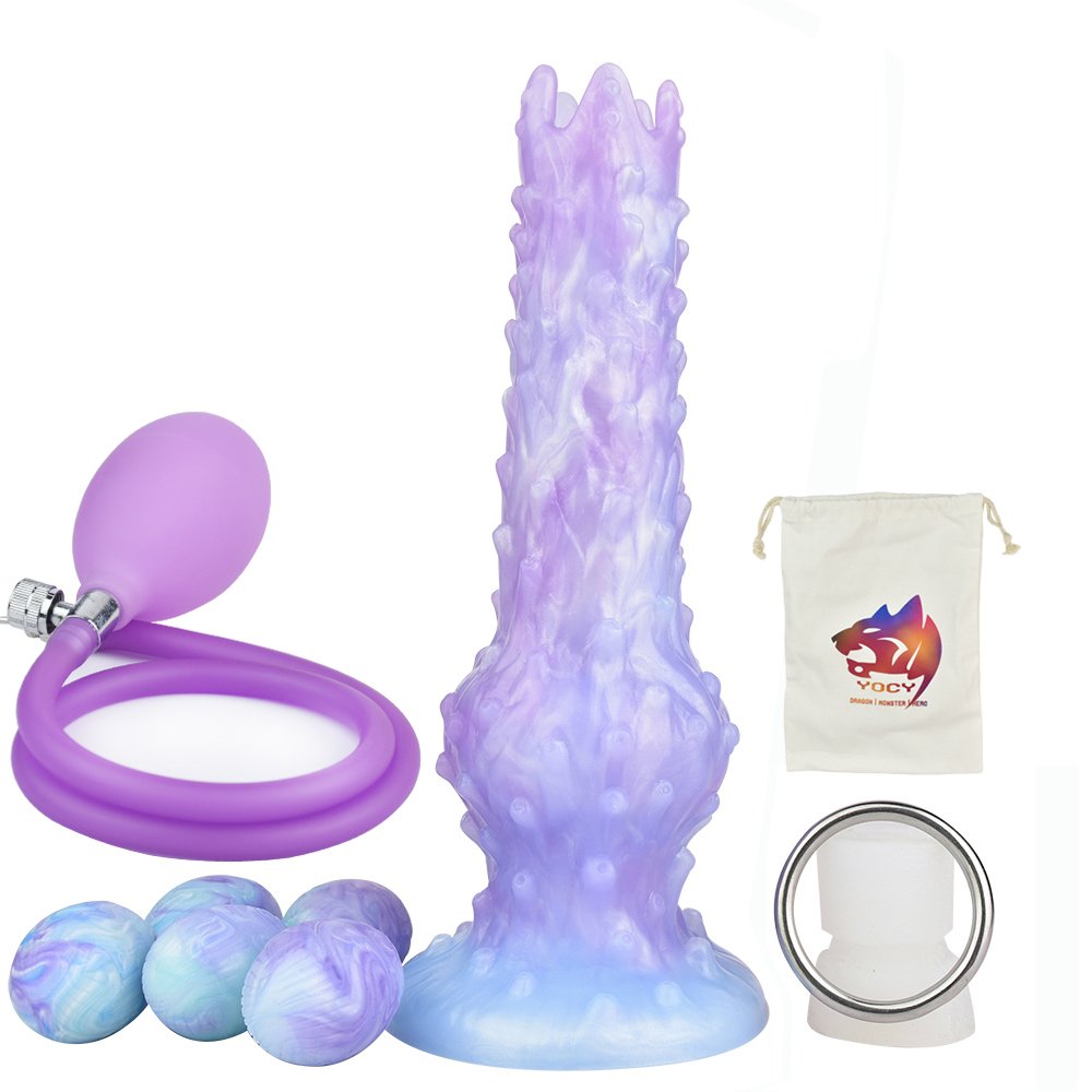 YOCY Anal Ovipositor Stimulate Prostate Massage Butt Plugs Fantasy Dildo Egg,Vaginal Eggs,animal dildo,Fantasy Ovipositor Dildo