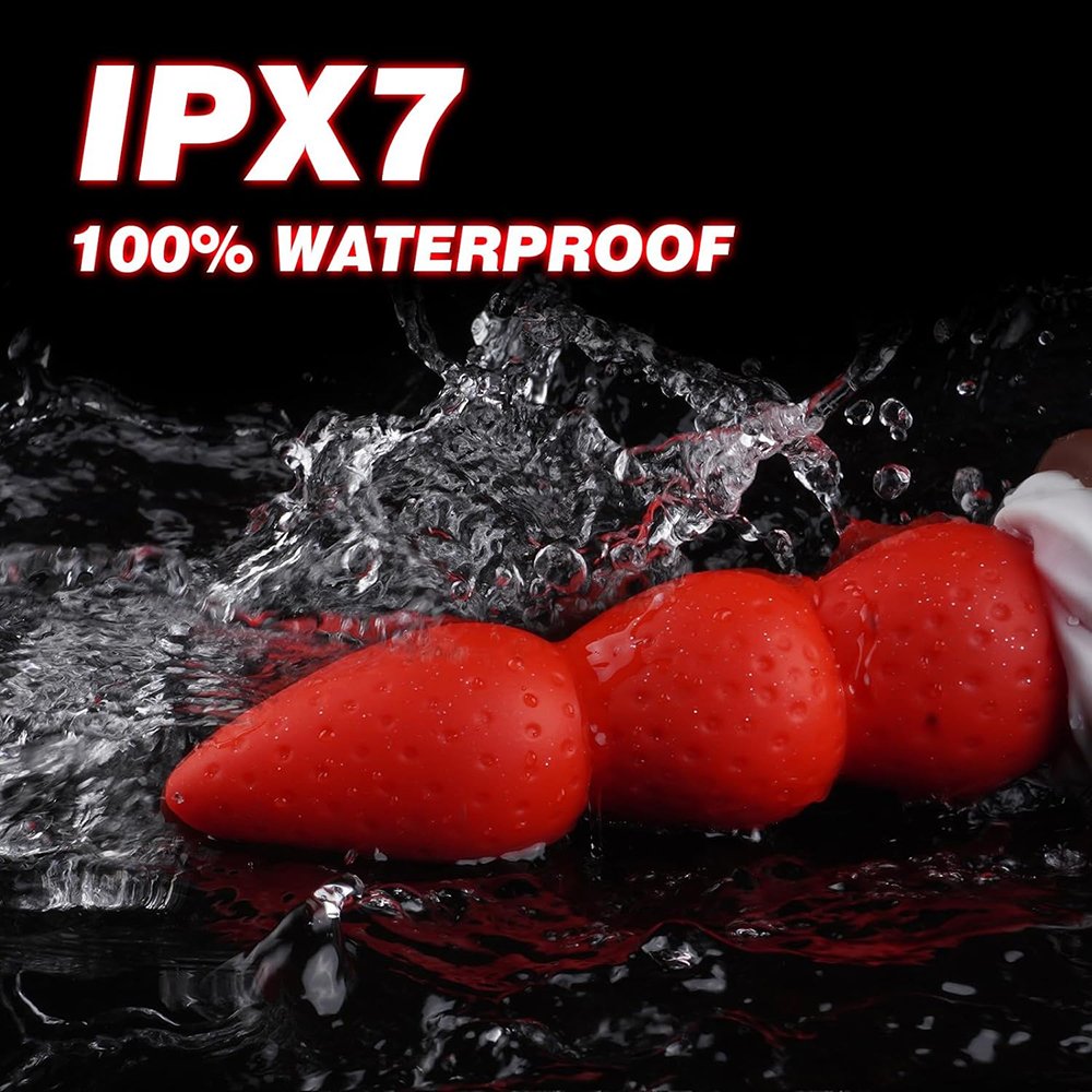 Large Strawberry Dildo Anal Plug Adult Sex Toys Soft Silicone Butt Plugs For Women Men Anus Expander Prostate Vaginal Massager
