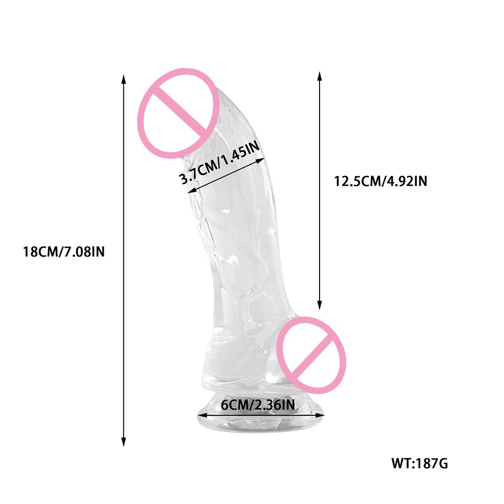 Big Jelly dildo Artificial penis female g spot stimulation dildo realistic anal dildos sex toys for women couple sex game