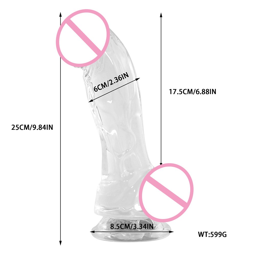 Big Jelly dildo Artificial penis female g spot stimulation dildo realistic anal dildos sex toys for women couple sex game