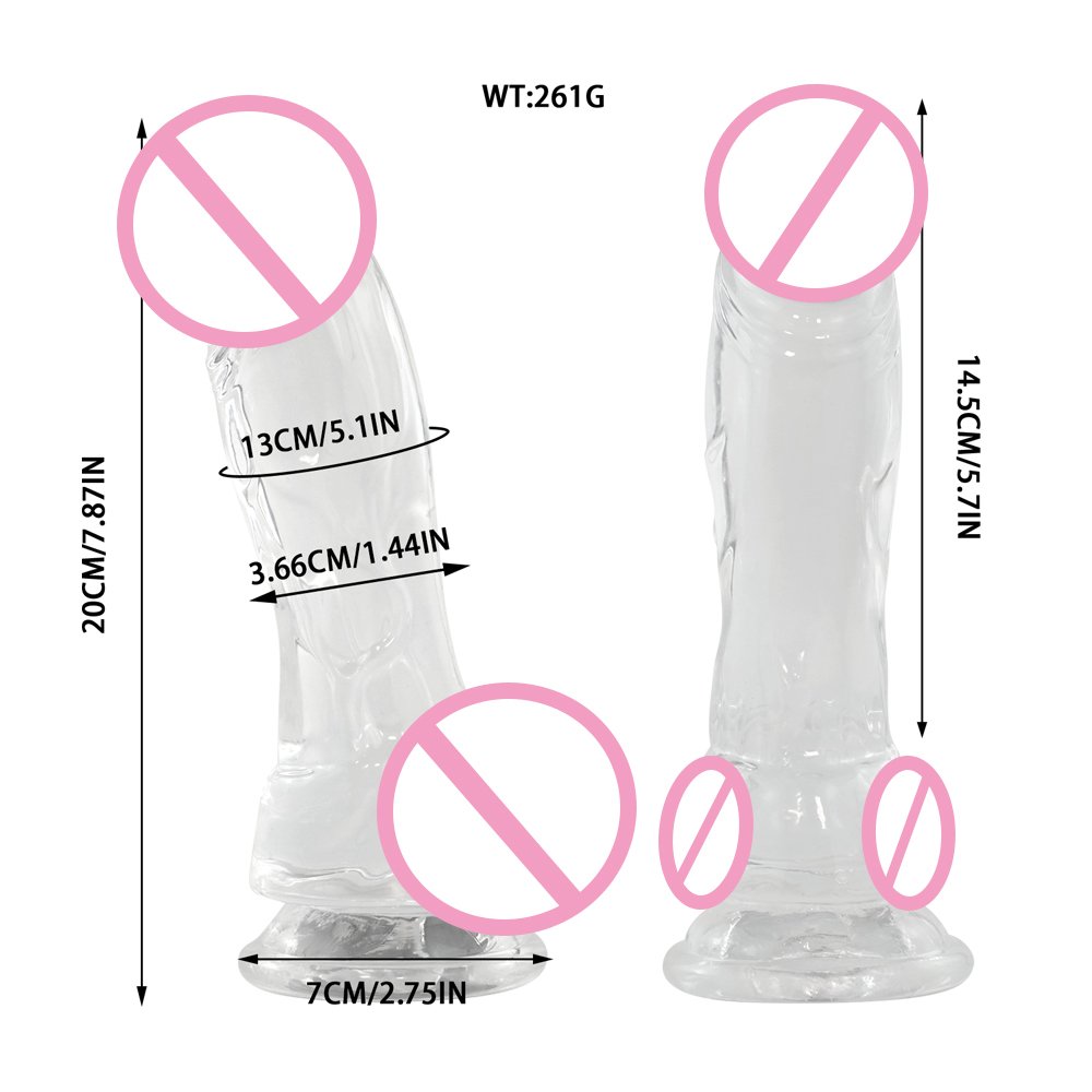 Big Jelly dildo Artificial penis female g spot stimulation dildo realistic anal dildos sex toys for women couple sex game