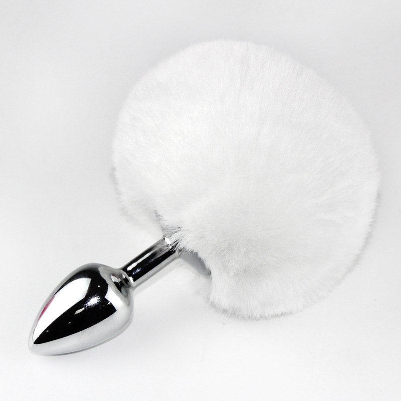 A-4 2024 New Trends Anal Sex Toys Bunny Tail Fox Tail Anal Butt Plug Furry Balls Anal Plug For Woman Men Prostate Roleplay