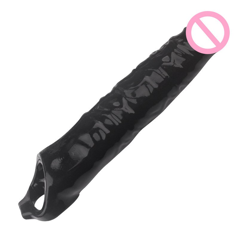 11 Inch Reusable Penis Sleeve Big Penis Extender Dick Enlargement Sex Toys For Men