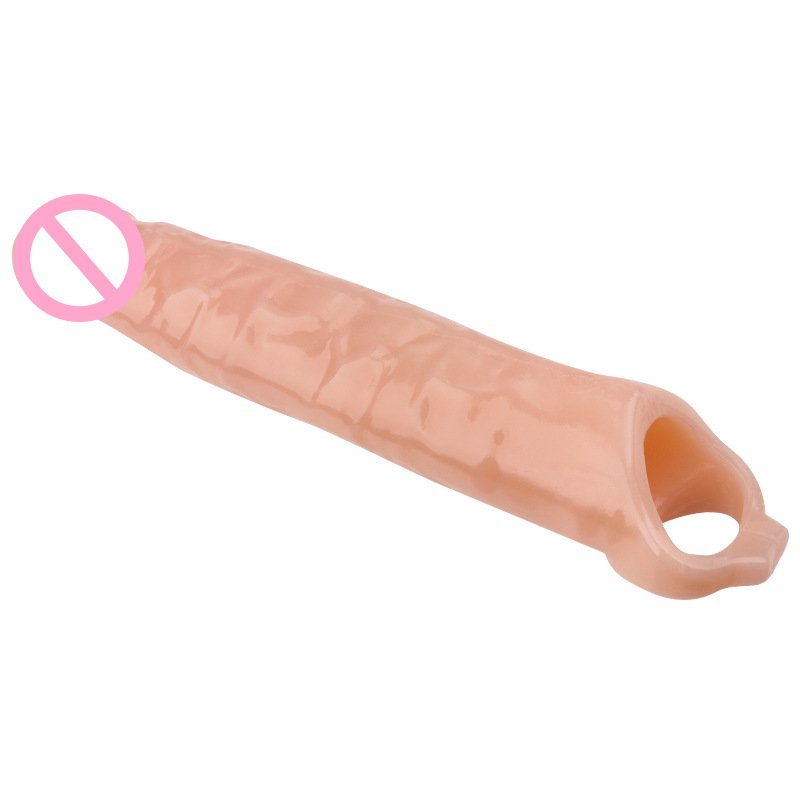 11 Inch Reusable Penis Sleeve Big Penis Extender Dick Enlargement Sex Toys For Men