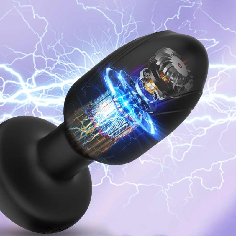 Low Price 360 Rotation Anal Plug Vibrator Butt Plug with Remote Control Men Prostate Massager Butt plug Adult Sex Toy