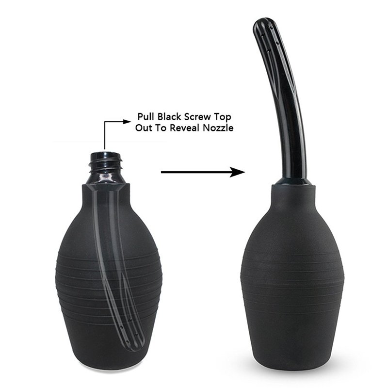 310ml Anal Douche Enema Vaginal Douche, 100% Safe Reusable Non-phthalate Vagina Enema bulb for Anal Douche