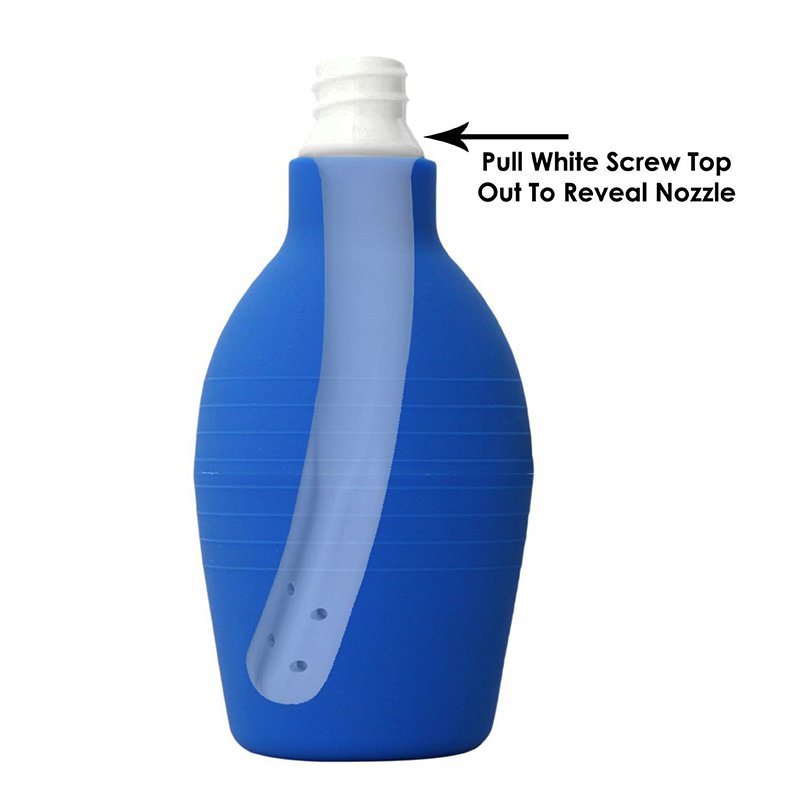 310ml Anal Douche Enema Vaginal Douche, 100% Safe Reusable Non-phthalate Vagina Enema bulb for Anal Douche