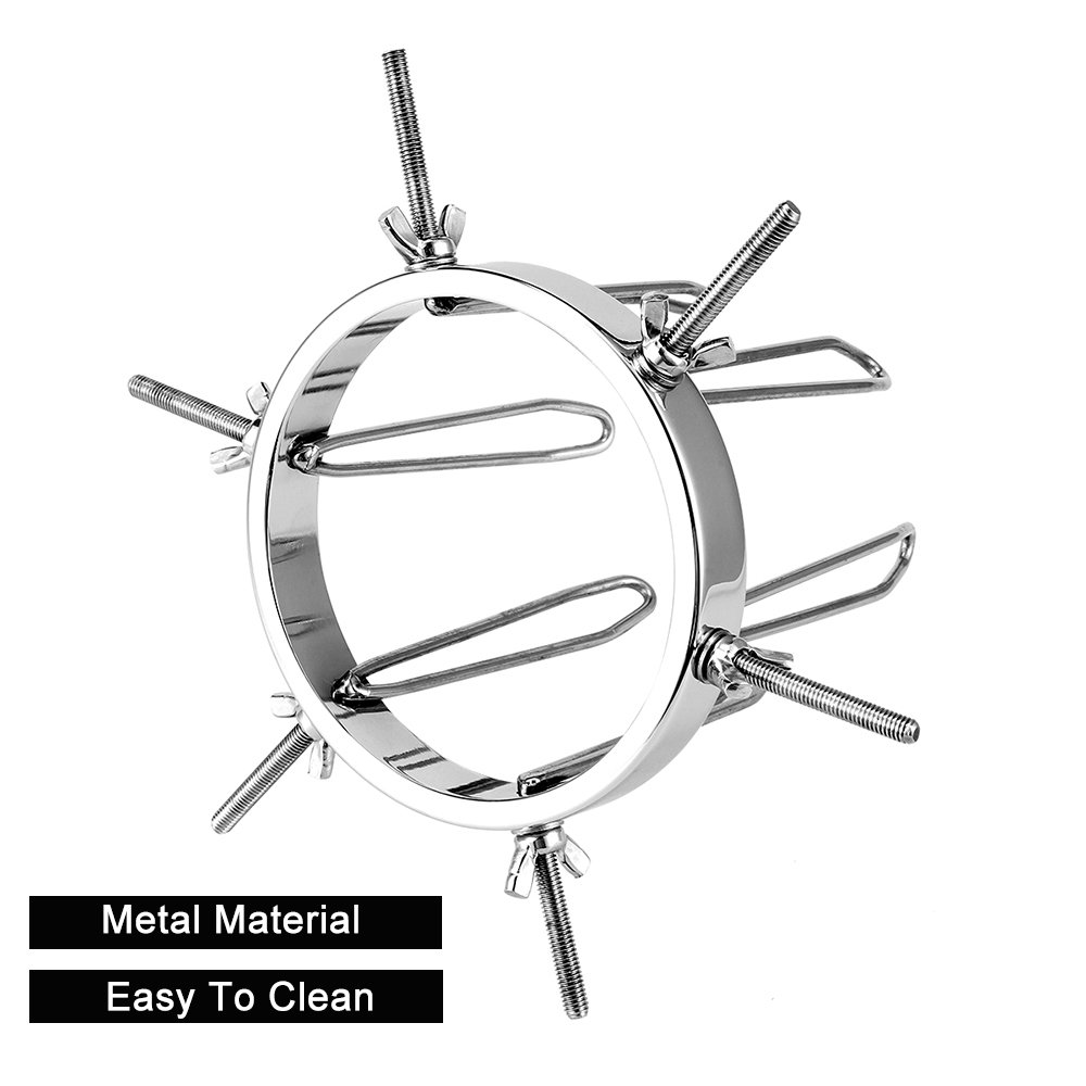 Adjustable Stainless Steel and Aluminium Alloy Anal Dilators Butt Plug Sex Toys for Women and Men Juguetes Sexuales
