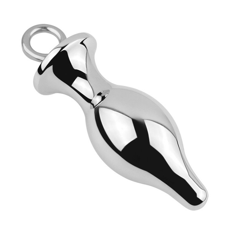 Stainless Steel Pull Ring Anal Plug Sex Convenient and Comfortable Sex Toy Plug intimate toys masturbators
