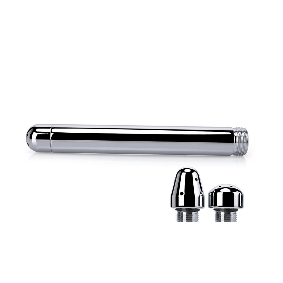 Stainless Steel Anal Toys Shower Enema Kit Metal Plug Nozzle and Vaginal Douche Adult Sex Toys Juguetes Sexuales