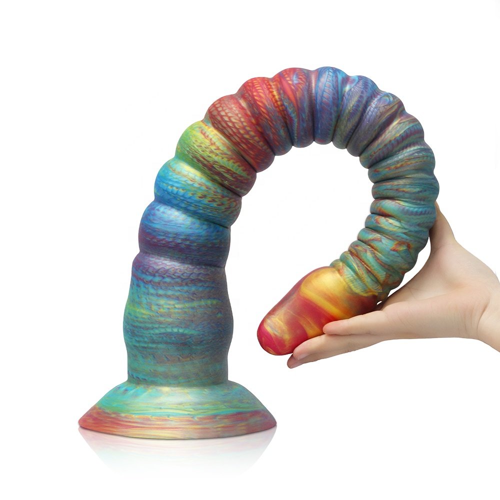CustomSoft Silicone Xxxl Large Long Anal Plug and Beads Comfortable and Wearable Sex Toy for Men and Women