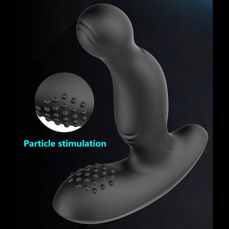 Prostate massager wireless remote control vestibular male masturbation anal plug silicone waterproof massager