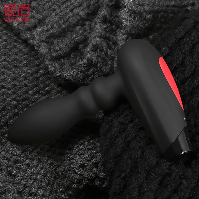 New Electric Inflatable Butt Plug Male Prostate Massager Anus Dilator Remote Control Vibrating Anal Sex Toys For Men Women