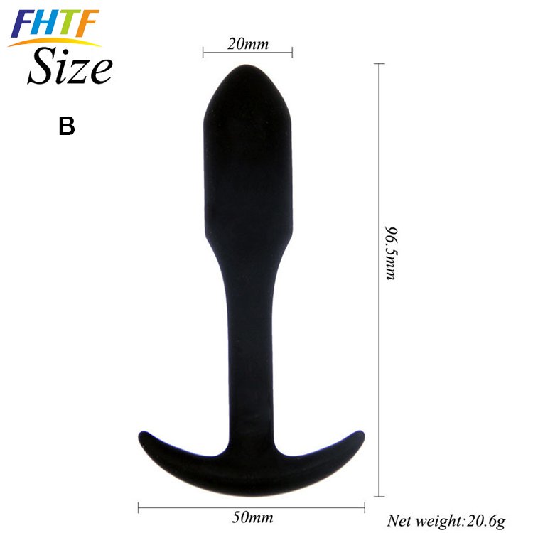 5PCS Silicone Soft easy to clean Anal Plug Set Sensuality butt plug anal pleasure toys