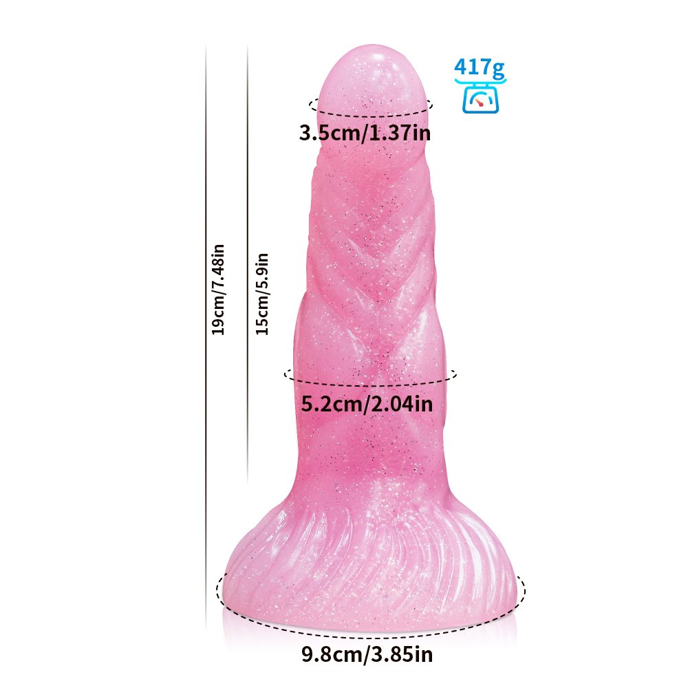 Lifelike Texture Adult Sex Toy Huge Alien Shaped G-Spot Dildo Soft Liquid Silicone with Suction Cup Realistic Sex Toy for Women