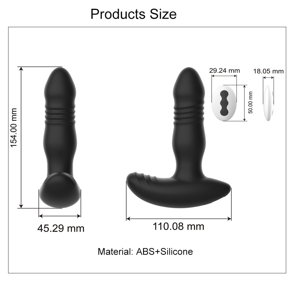 7-Frequency Anal Plug Vibrator G-Spot Massage Sex Toys for Men USB Power Supply Adult Juguetes Sexuales