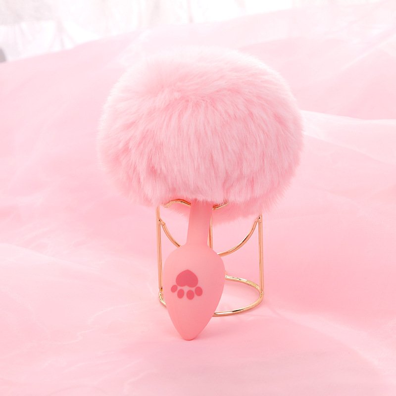 Fox Tail Silicone Anal Plug Sex Toys For Woman Cosplay Sex Game Butt Plug