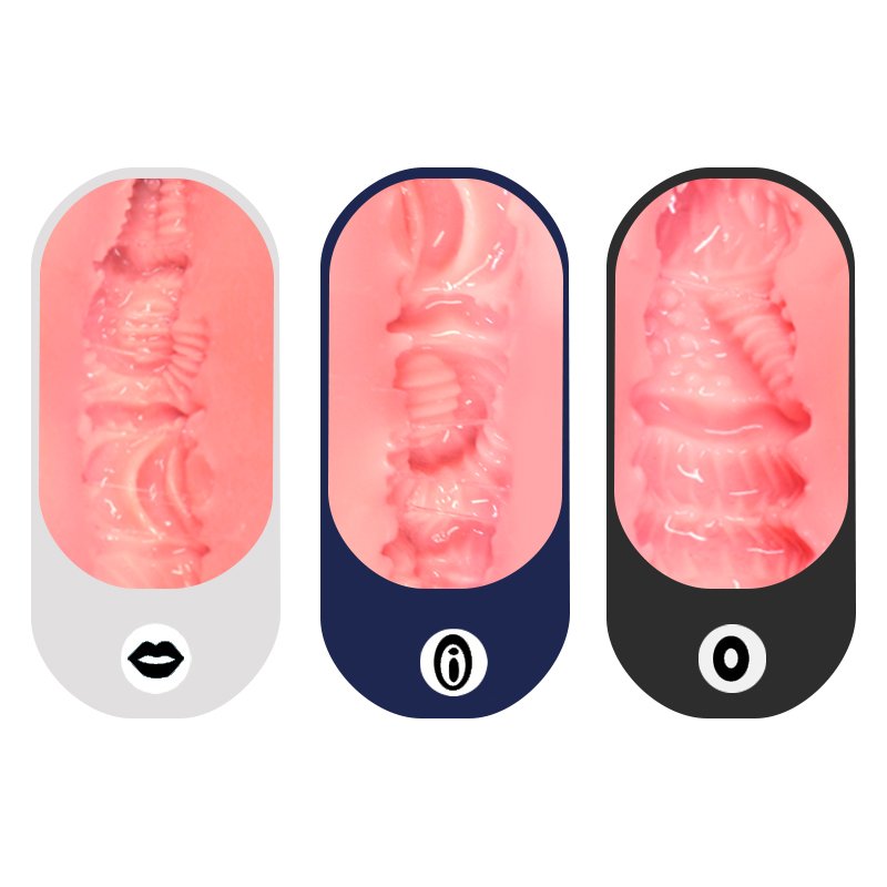 Netphi Anal Male Masturbator Manual Cup with 3D Realistic Vagins for Man Masturbation Portable Pocket Pussy for Male Sex Toy